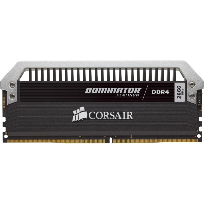 Corsair Dominator Platinum Series 32GB (4 x 8GB) DDR4 DRAM 2666MHz C16 Memory Kit CMD32GX4M4A2666C16