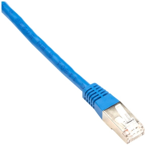 Black Box CAT6 250-MHz Shielded, Stranded Cable SSTP (PIMF), PVC, Blue, 20-ft. (6.0-m) EVNSL0272BL-0020
