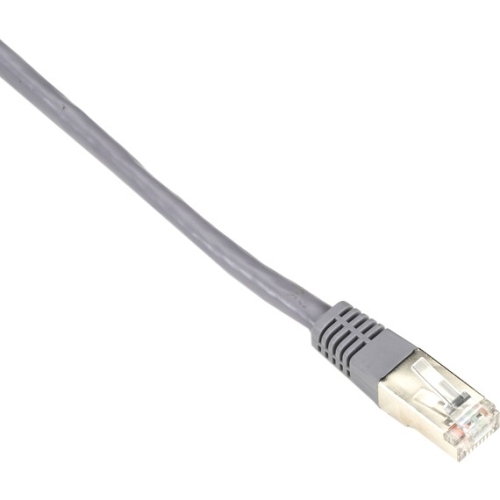 Black Box CAT6 250-MHz Shielded, Stranded Cable SSTP (PIMF), PVC, Gray, 10-ft. (3.0-m) EVNSL0272GY-0010