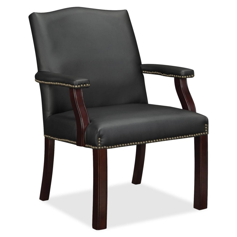Lorell Bonded Leather Guest Chair 68252 LLR68252