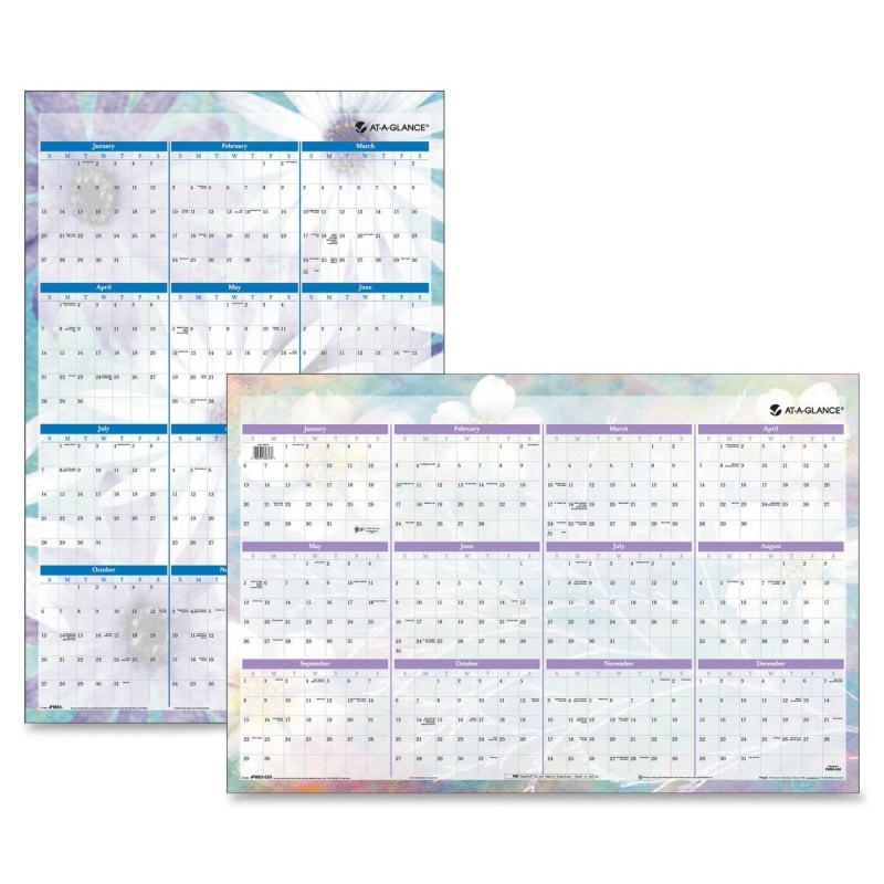 At-A-Glance Dreams Erasable Wall Calendar PM83550 AAGPM83550