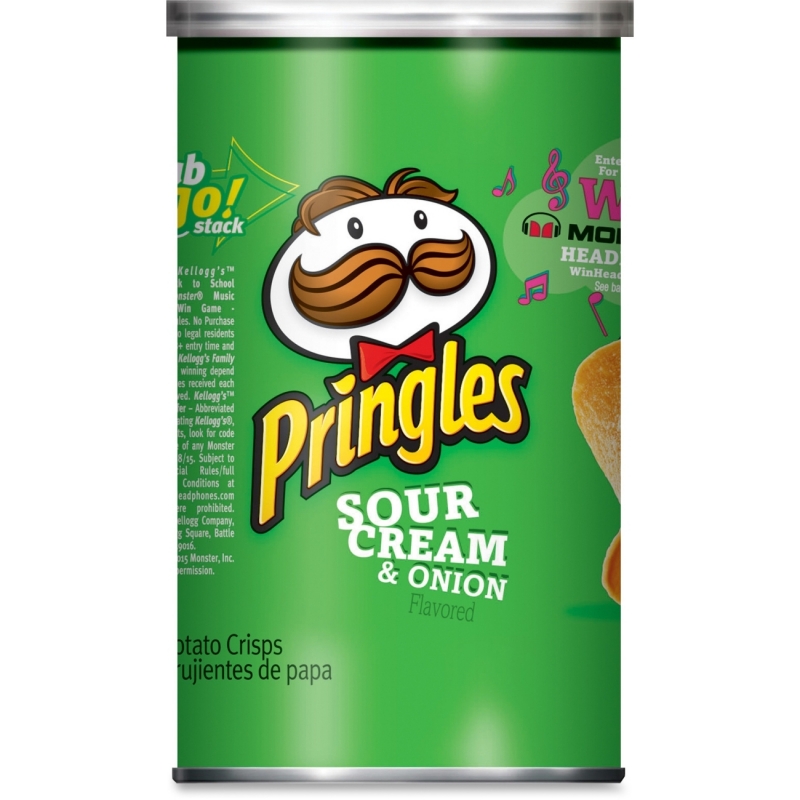 Pringles Onion Grab/Go Potato Crisps 84560 KEB84560