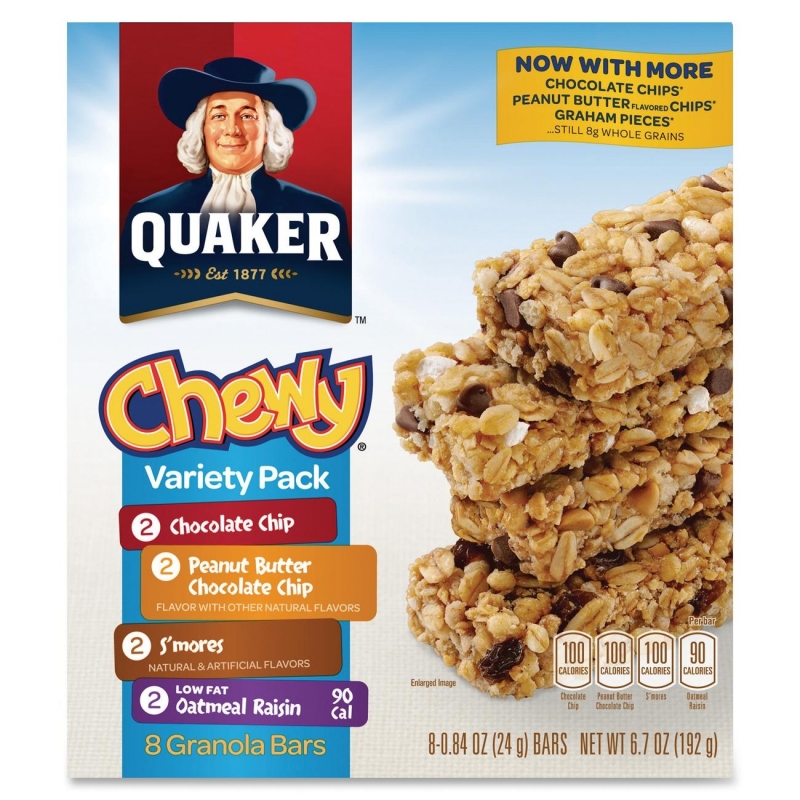 Quaker Oats Foods Chewy Granola Bar Variety Pack 31188 QKR31188