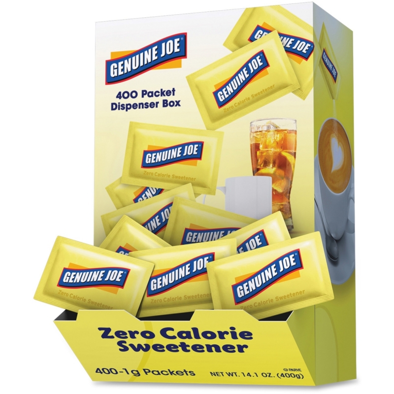 Genuine Joe Sucralose Zero Calorie Sweetener Packets 70468 GJO70468