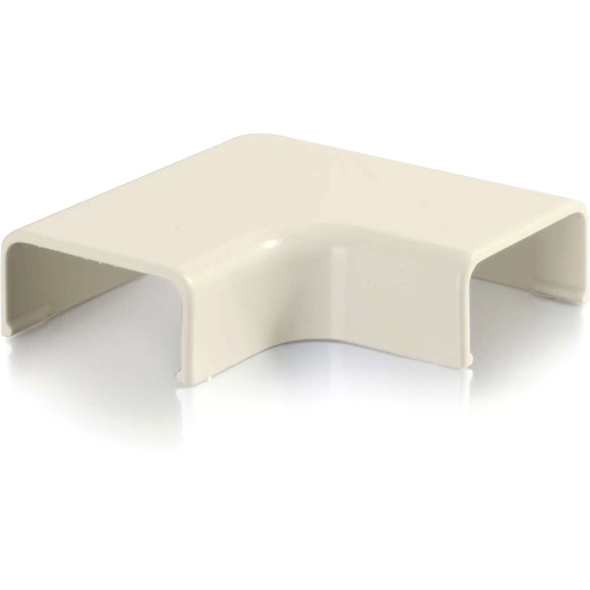 C2G Wiremold Uniduct 2800 90° Flat Elbow Ivory 16007