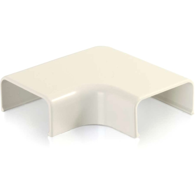 C2G Wiremold Uniduct 2900 90° Flat Elbow Ivory 16008