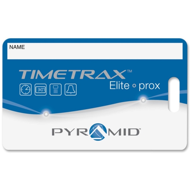 Pyramid Time TimeTrax Proximity Badge 15/pk 42454 PTI42454