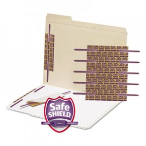 Smead SafeSHIELD Fasteners, 2" Capacity, Purple, 50/Box SMD68216 68216