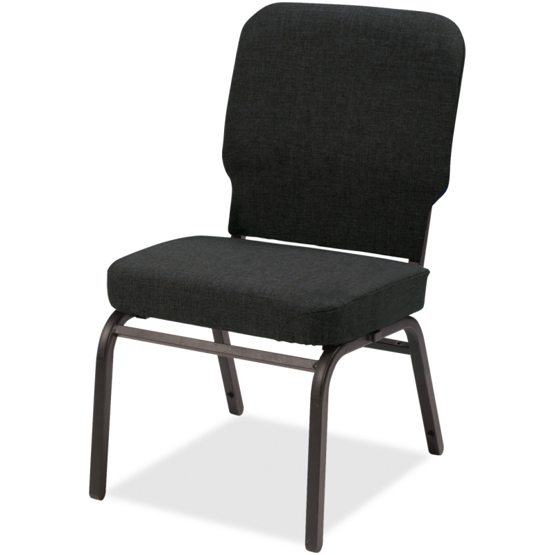 Lorell Fabric Back/Seat Oversized Stack Chairs 59597 LLR59597
