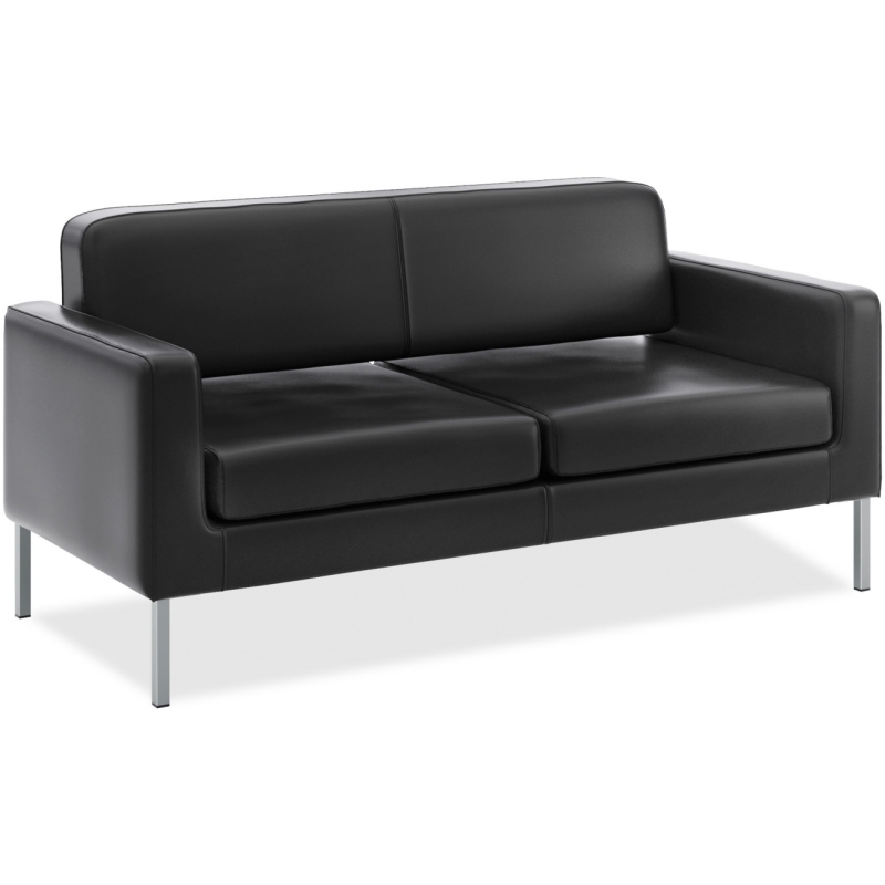 HON Basyx by HON VL888 Leather Sofa Chair VL888SB11 BSXVL888SB11
