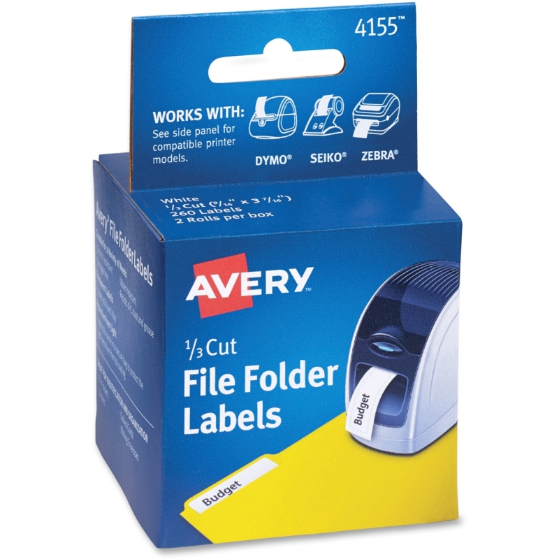 Avery Thermal Print Multipurpose Label Rolls 4155 AVE4155