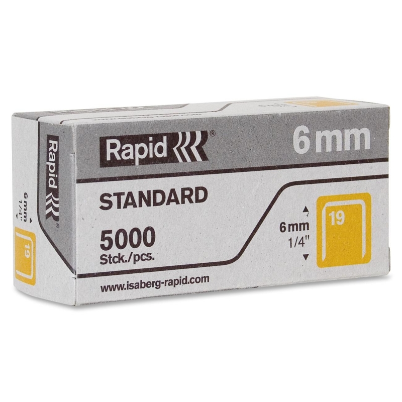 Rapid R23 No.19 Fine Wire 1/4" Staples 23391100 RPD23391100