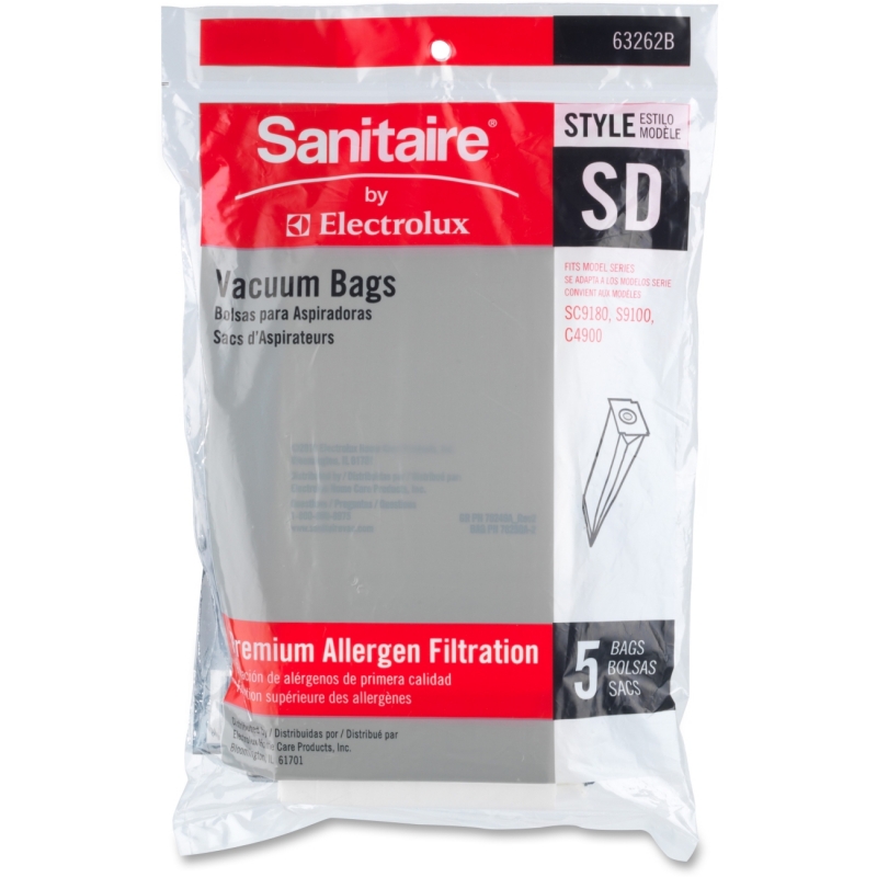 Sanitaire Replacement SD Vacuum Bags 63262B10CT EUR63262B10CT