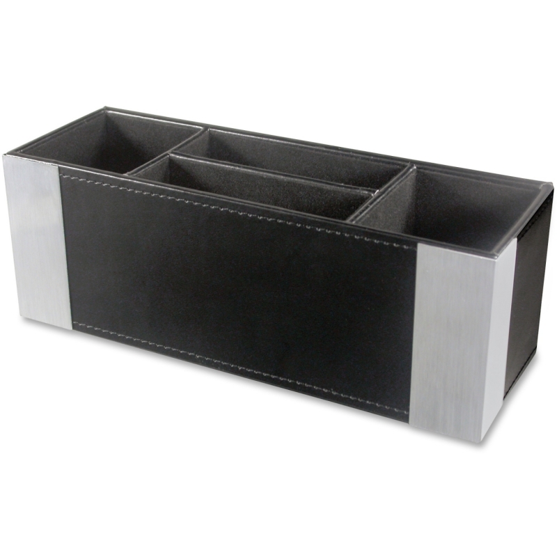 Artistic Architect Line, Supply Caddy, Two-Tone, Leather-Like, BK/AL ART43023 AOPART43023