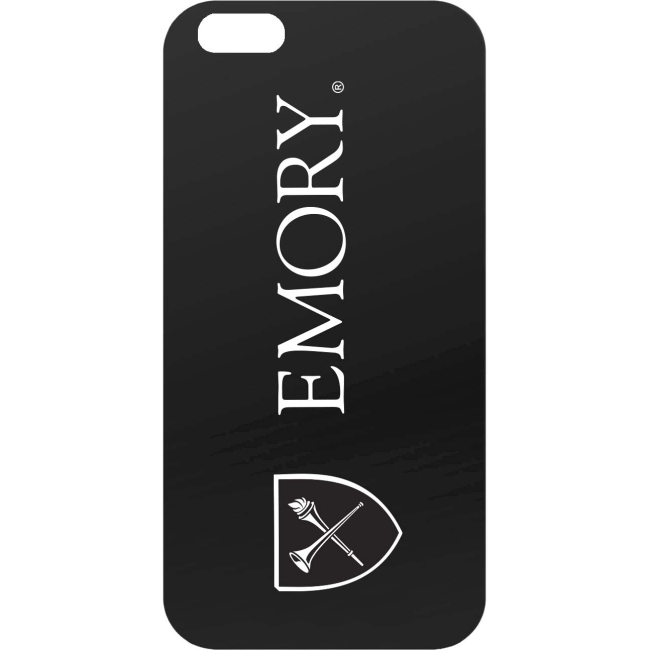 OTM iPhone 6 Black Matte Classic Case Emory University IPH6CV1BM-EMORY