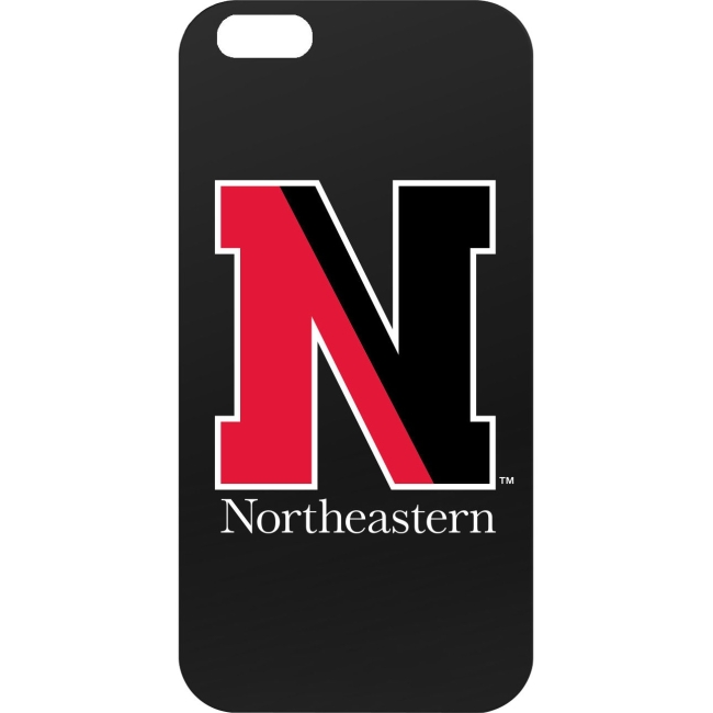 OTM iPhone 6 Black Matte Classic Case Northeastern University IPH6CV1BM-NEU