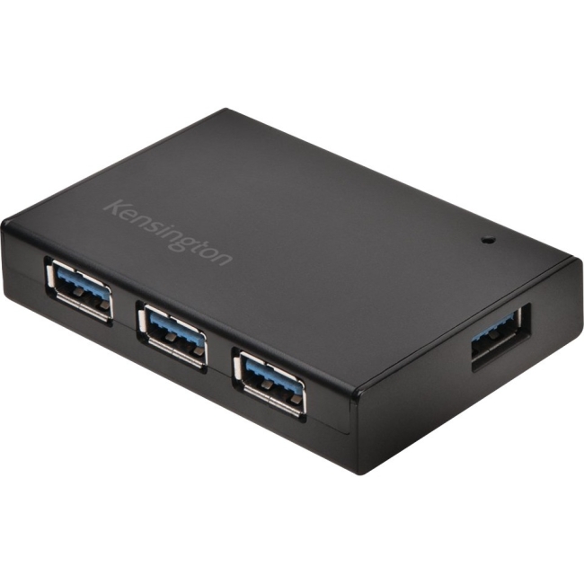 Kensington USB 3.0 4-Port Hub & Charger - Black K33979AM UH4000C