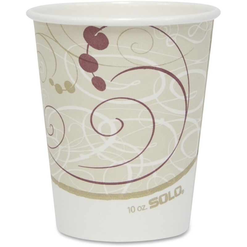 Solo Poly Lined Hot Paper Cups 370SMJ800 SCC370SMJ8000