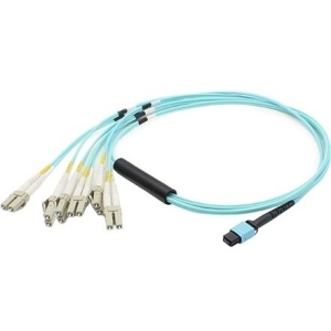 AddOn Fiber Optic Duplex Patch Network Cable ADD-MPO-6LC2M5OM3
