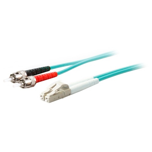 AddOn Fiber Optic Duplex Patch Network Cable ADD-ST-LC-25M5OM4