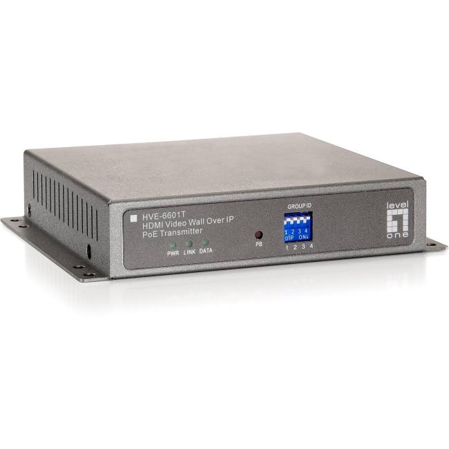 LevelOne HDMI Video Wall Over IP PoE Transmitter HVE-6601T