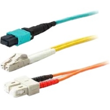 AddOn Fiber Optic Duplex Patch Network Cable ADD-ST-LC-9M5OM3