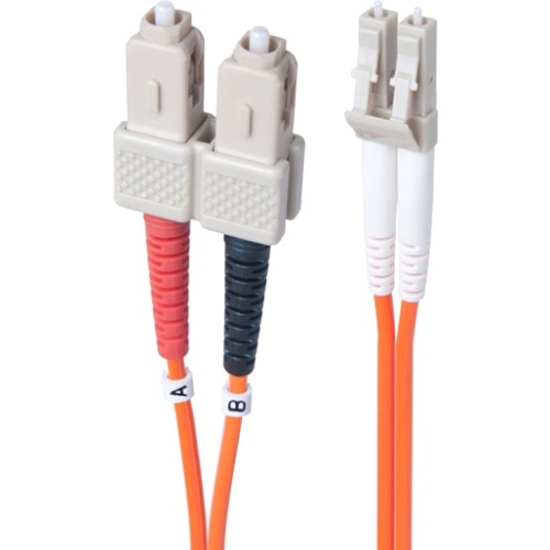 Link Depot Multimode 62.5/125 Duplex Fiber Patch Cable LC - SC FOM6-LCSC-1