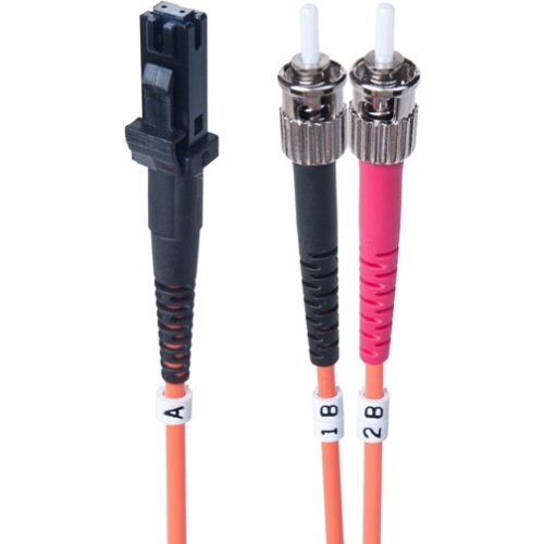 Link Depot Multimode 62.5/125 Duplex Fiber Patch Cable MTRJ - ST FOM6-MTRJST-1