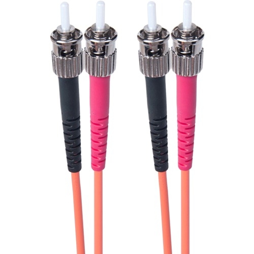Link Depot Multimode 62.5/125 Duplex Fiber Patch Cable ST - ST FOM6-STST-1