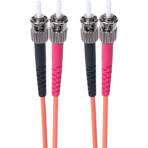 Link Depot Single Mode Duplex Fiber Patch Cable ST - ST FOM5-STST-1
