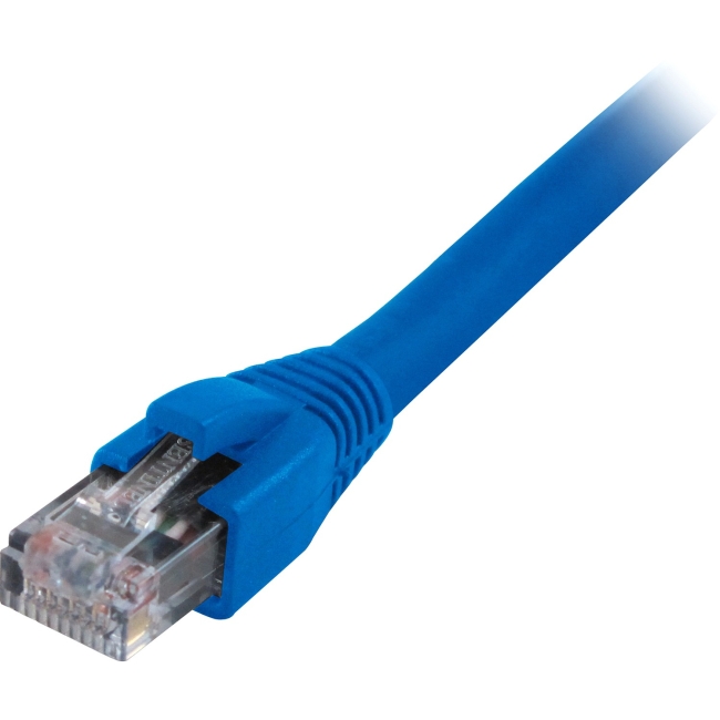 Comprehensive Cat5e Snagless Patch Cable 50ft Blue - USA Made & TAA Compliant CAT5-50BLU-USA