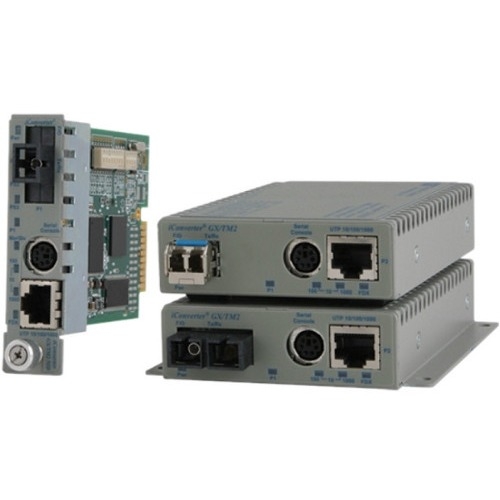 Omnitron 10/100/1000BASE-T UTP to 1000BASE-X Media Converter and Network Interface Device 8922N-6-A 8922N-6