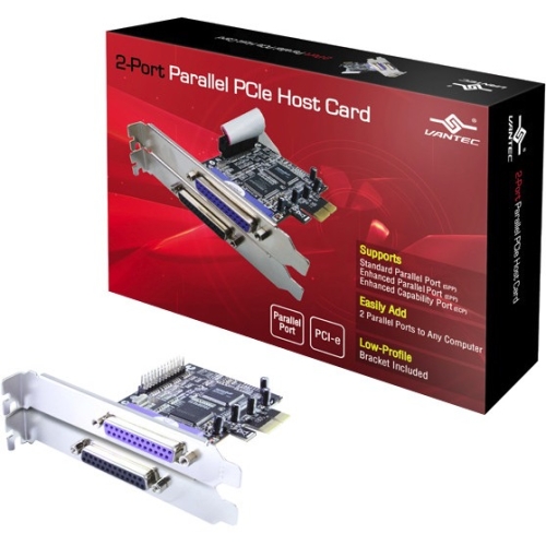 Vantec 2-Port Parallel PCIe Host Card UGT-PCE20PL