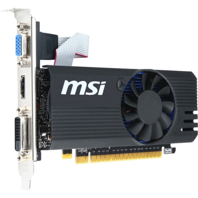 MSI NVIDIA GeForce GT 730 Graphic Card N730K-2GD5LP/OC