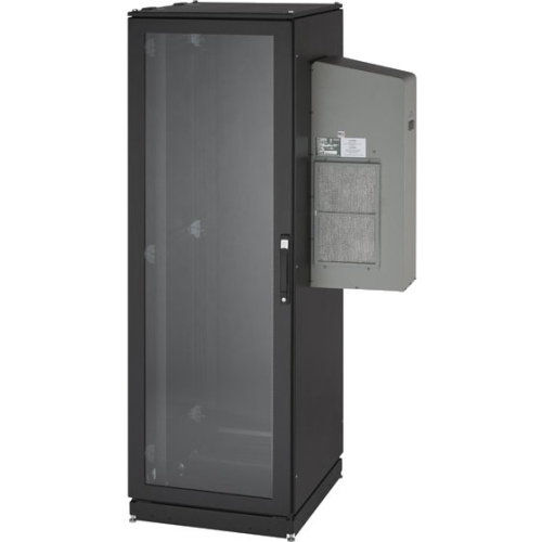 Black Box ClimateCab NEMA 12 Server Cabinet with M6 Rails CC42U5000M6-R2