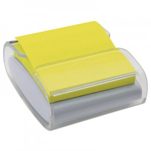 Post-it Pop-up Notes Super Sticky Wrap Dispenser, For 3 x 3 Pads, White/Clear MMMWD330WH WD-330-WH