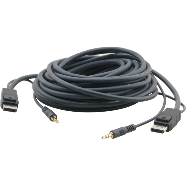 Kramer Flexible DisplayPort Cable & 3.5mm Stereo Audio C-MDPMA/MDPMA-15