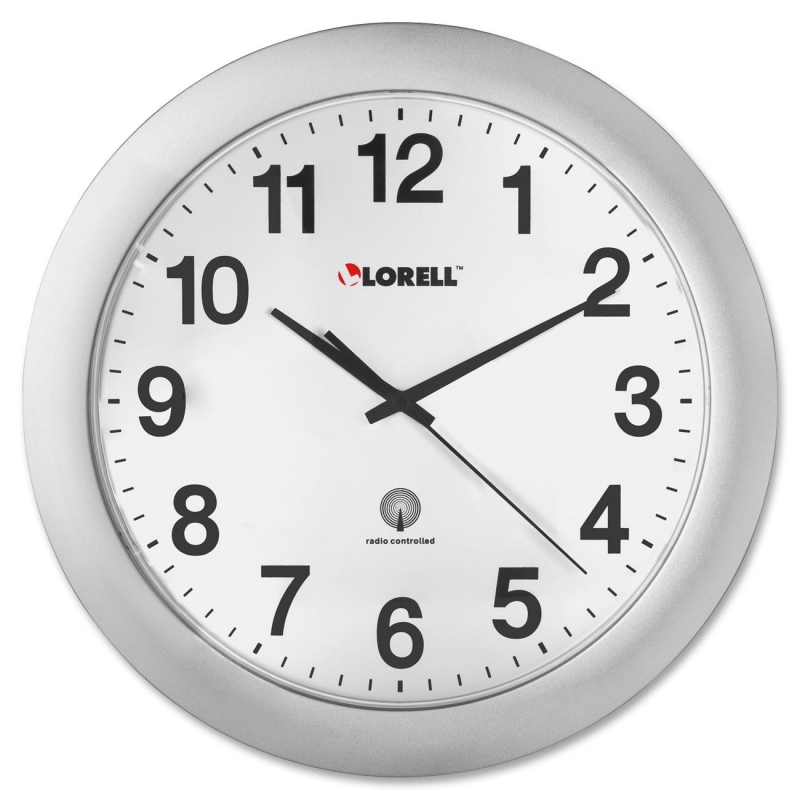 Lorell Radio Controlled Wall Clock 60996 LLR60996