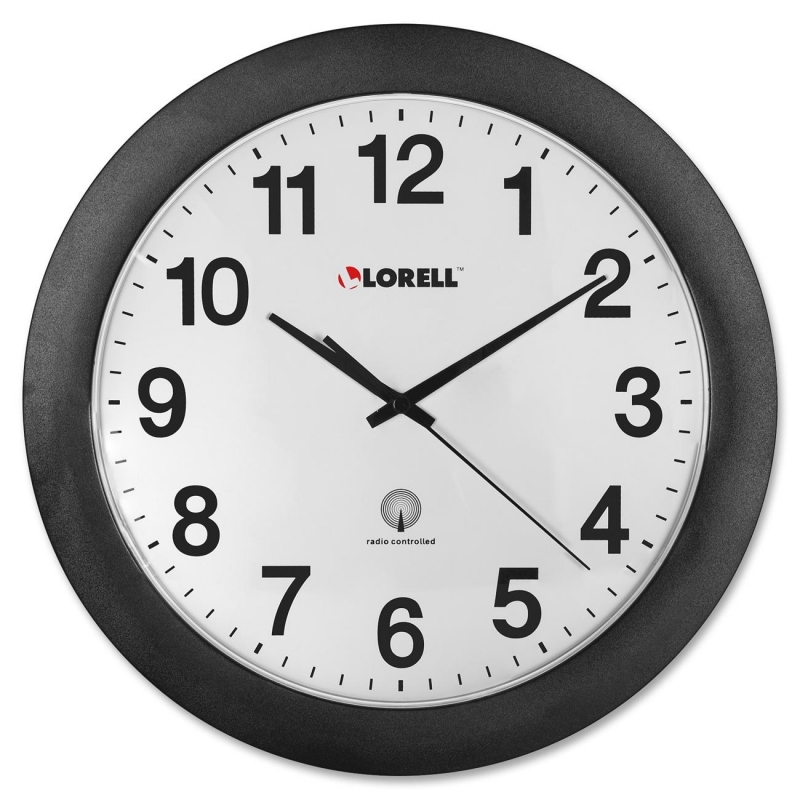 Lorell Radio Controlled Wall Clock 60997 LLR60997