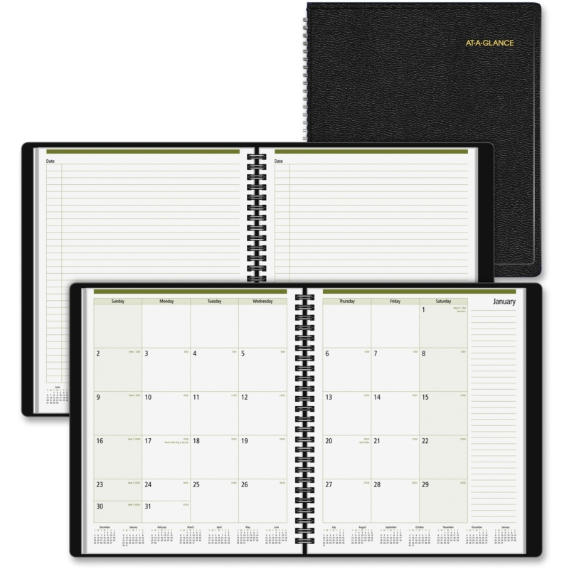 At-A-Glance Professional Notetaker Monthly Planner 70-730-05 AAG7073005