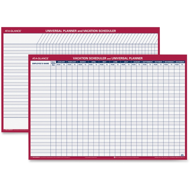 At-A-Glance Plan-A-Month Wall Planner PM250-28 AAGPM25028