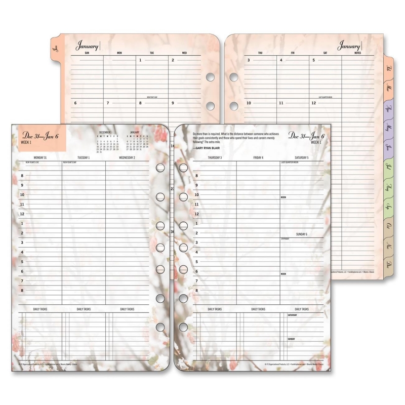 Franklin Covey Blooms Planner Refill 35448 FDP35448