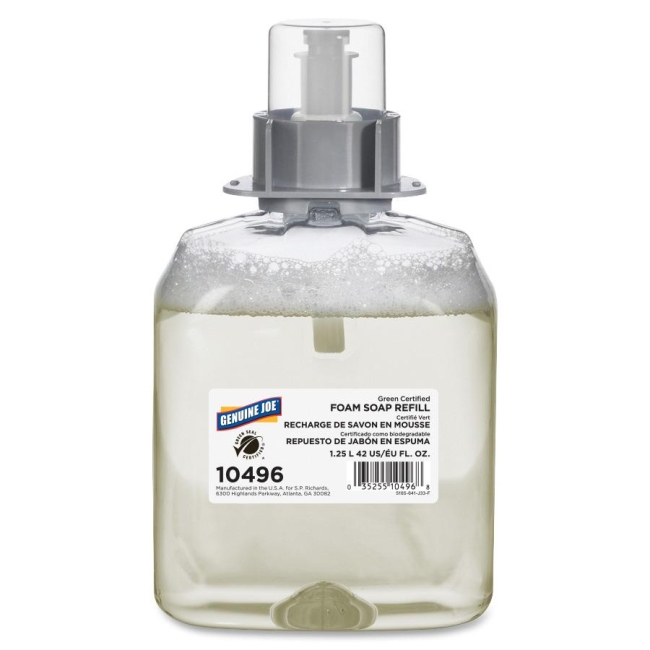 Genuine Joe Unscented Foam Soap Refill 10496 GJO10496
