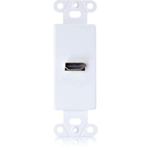 C2G HDMI Decora Style Wall Plate Transmitter - White 60150