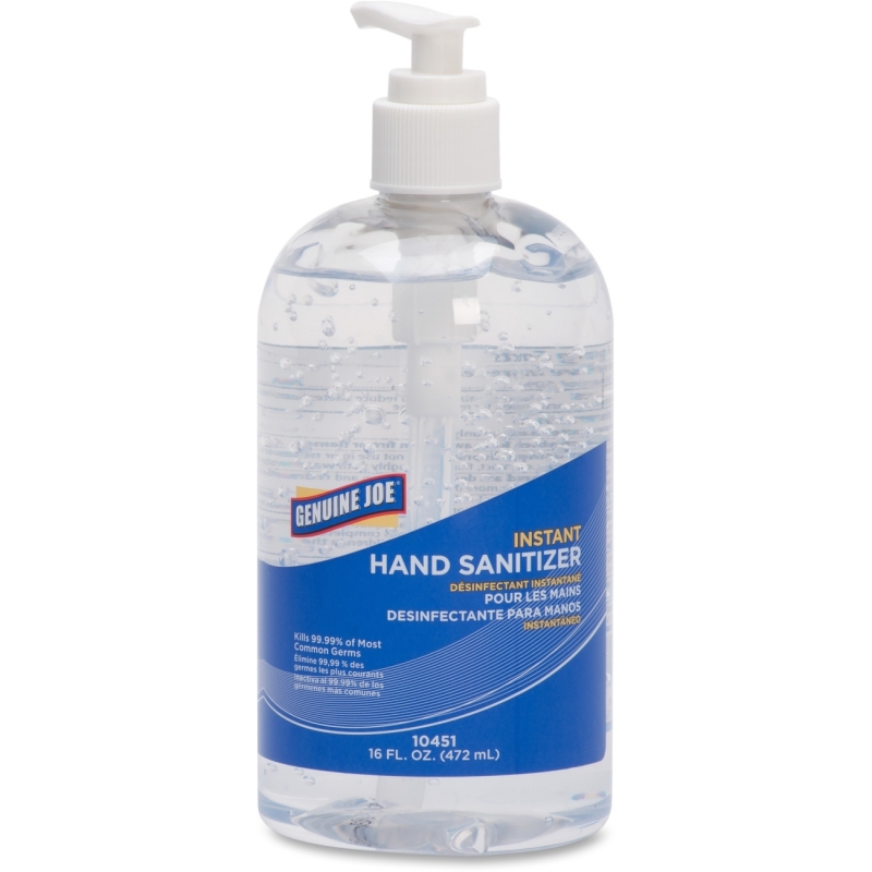 Genuine Joe Instant Hand Sanitizer Gel 10451CT GJO10451CT