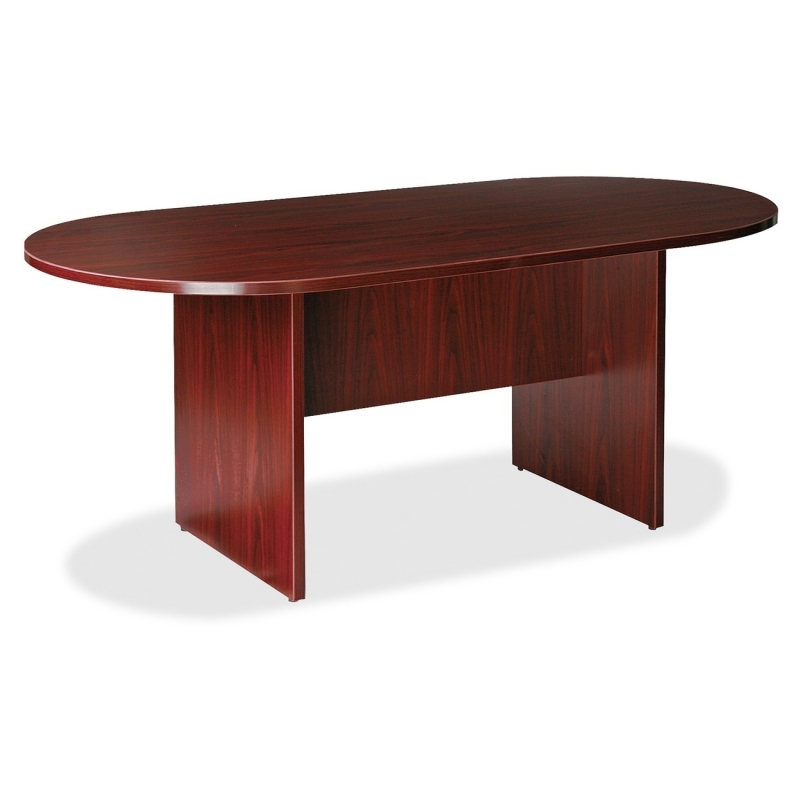Lorell Essentials Oval Conference Table 87272 LLR87272