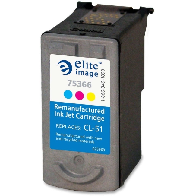 Elite Image Remanufactured Ink Cartridge Alternative For Canon CL-51 75366 ELI75366