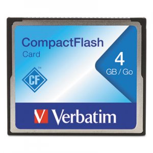 Verbatim 4GB CompactFlash Memory Card Class 4 VER95188 95188