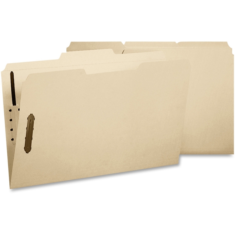 Smead Manila Fastener File Folders with Reinforced Tab 11537 SMD11537