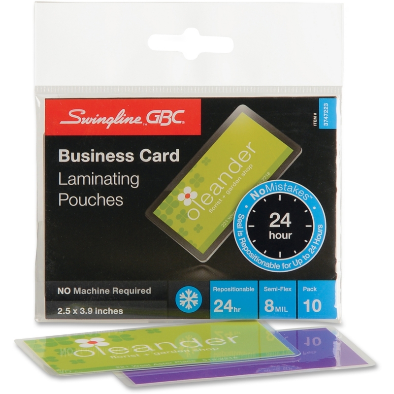 GBC GBC SelfSeal NoMistakes Cold Laminating Pouch 3747223 SWI3747223